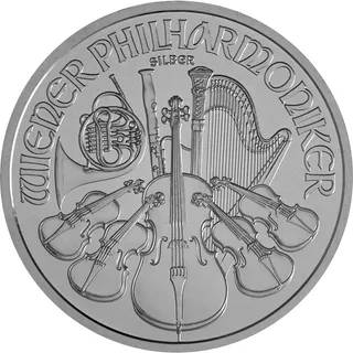 Austrian Silver Philharmonic Coin (Any Year)