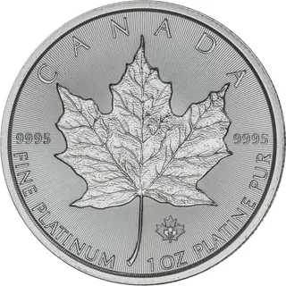 Canadian Maple Leaf Platinum Coin (Any Year)